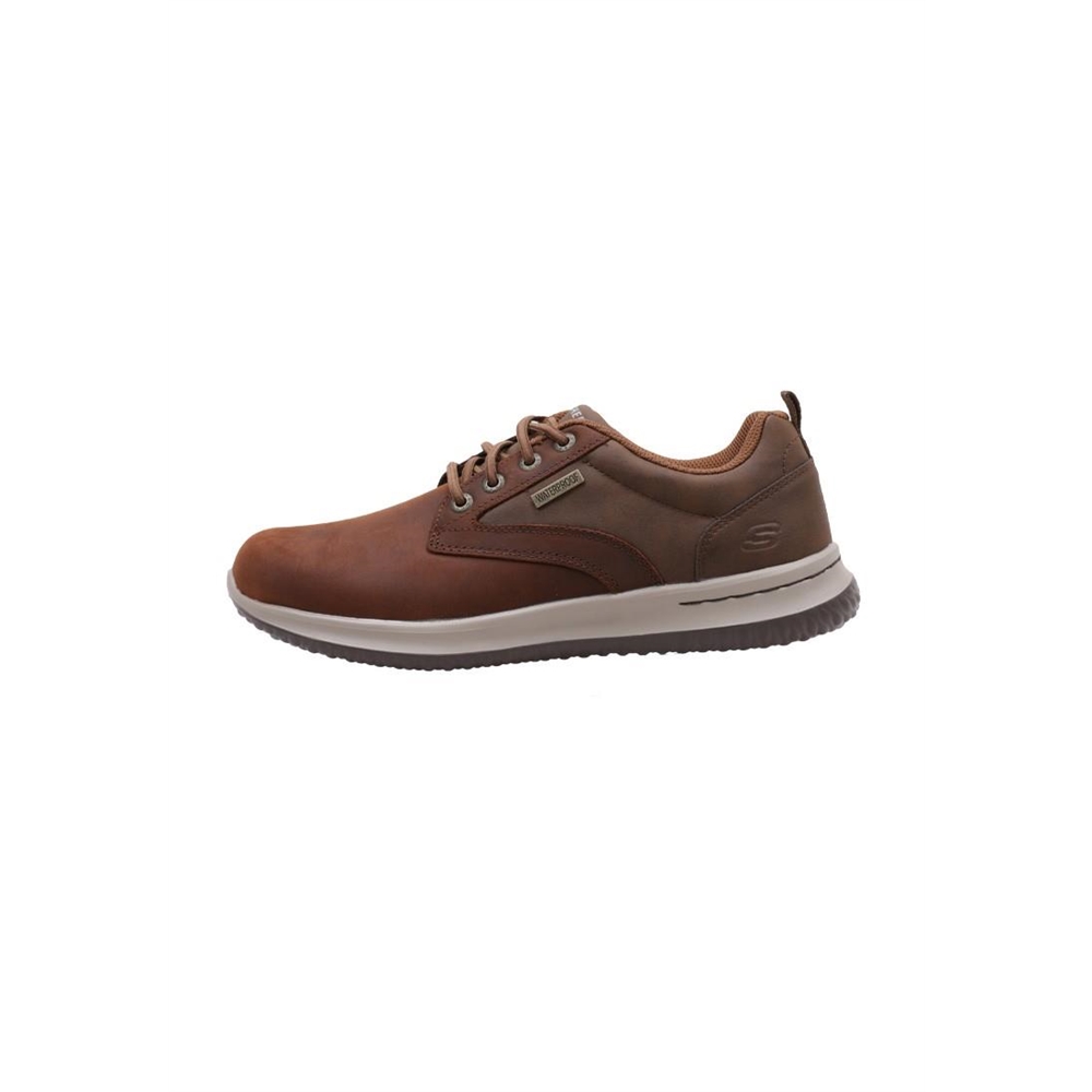 Skechers DELSON ANTIGO Zapato Plano Hombre Cuero
