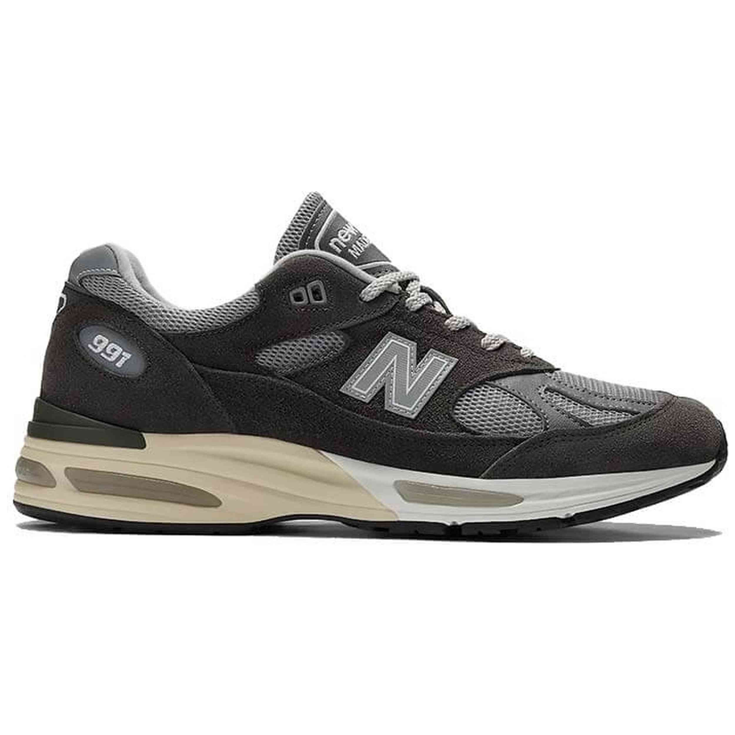 Zapatillas New Balance modelo New Balance Made in UK U991v2 "Forged iron" para hombre y mujer en color Gris