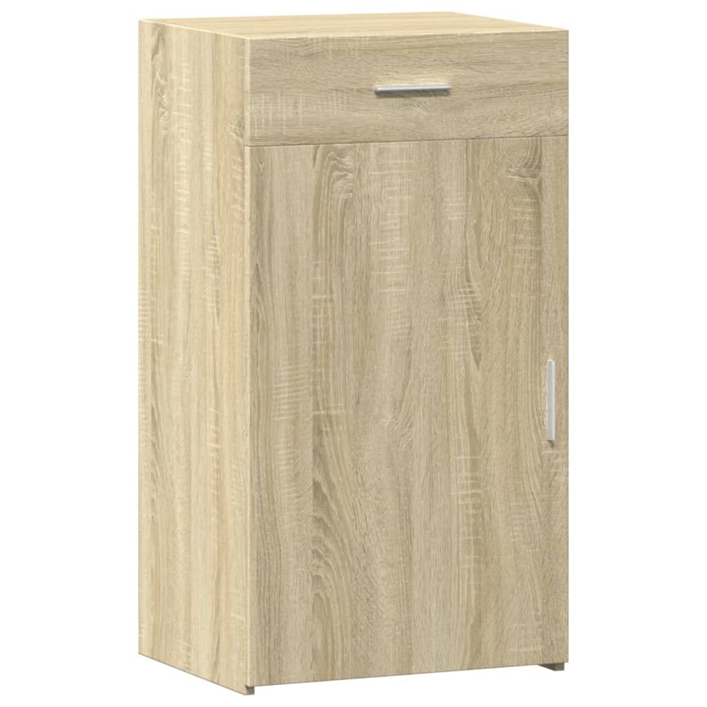 vidaXL Aparador de madera de ingeniería roble Sonoma 50x42,5x93 cm