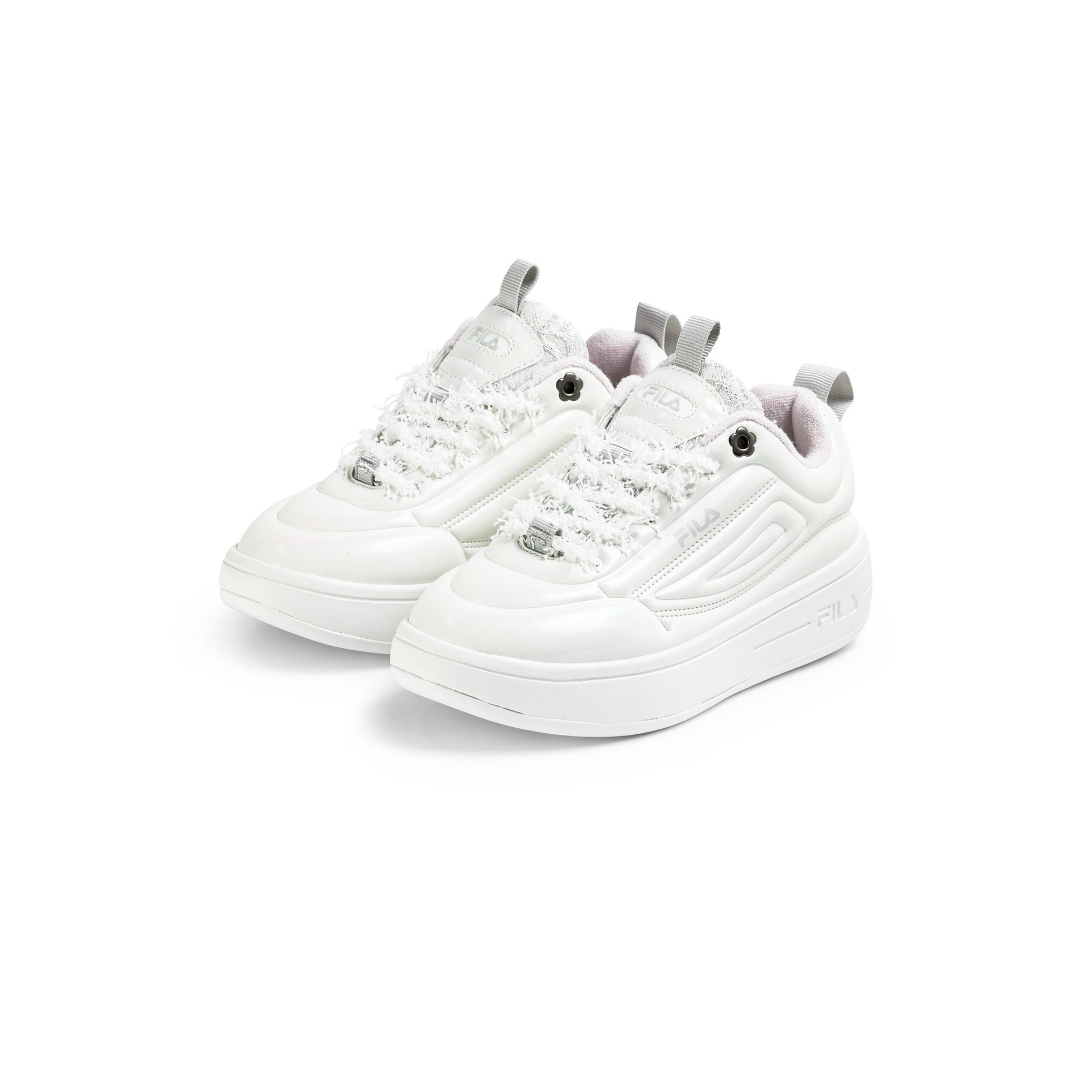 FILA | Zapatillas Lifestyle Mujer, Modelo Superbubble CQ Wmn, Sneakers Urbanas de Cuero Sintético con Cierre de Cordones, Suela de Goma y Plantilla PCF