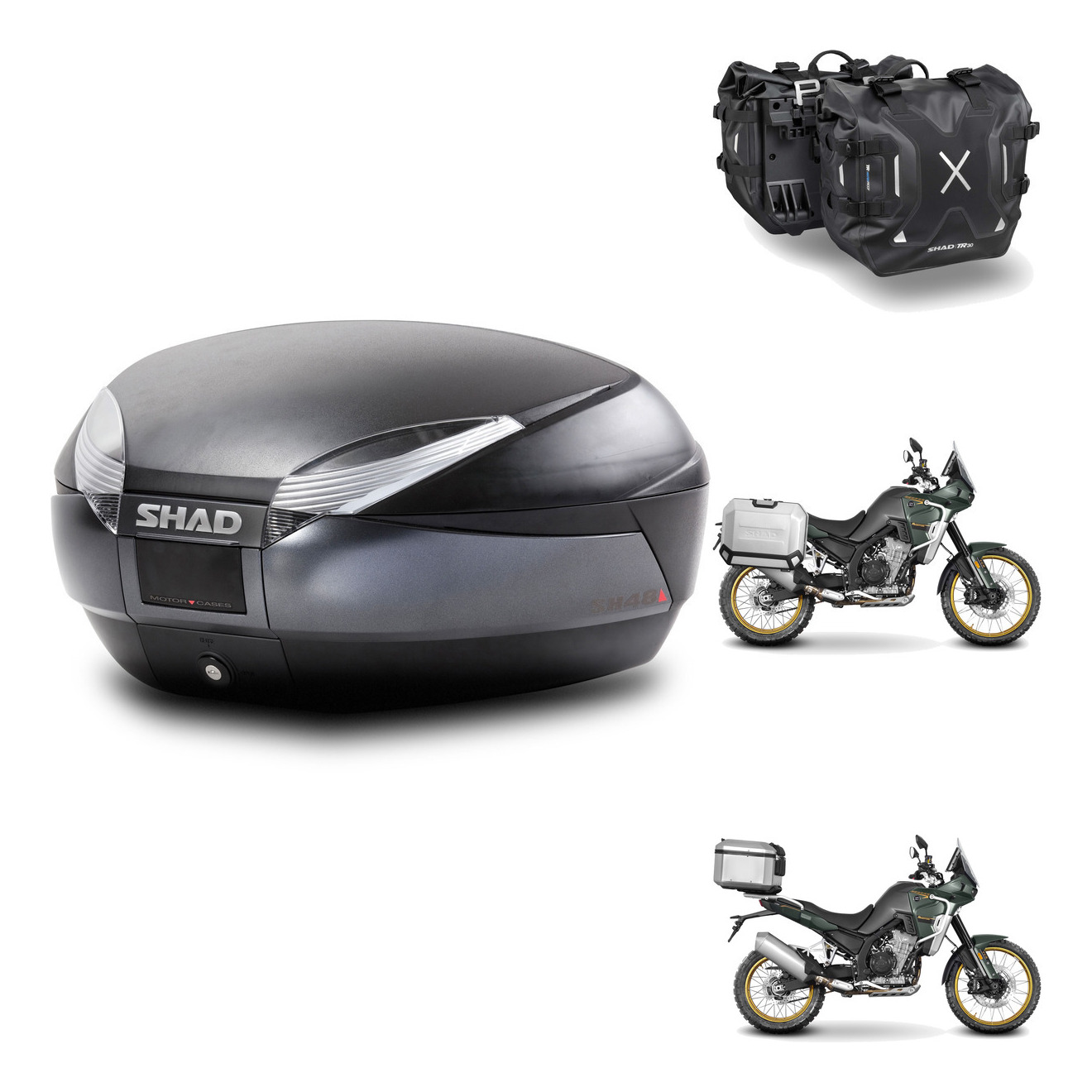 Alforjas Tr30 + Herraje Baul + Herraje 4 KIT-582197