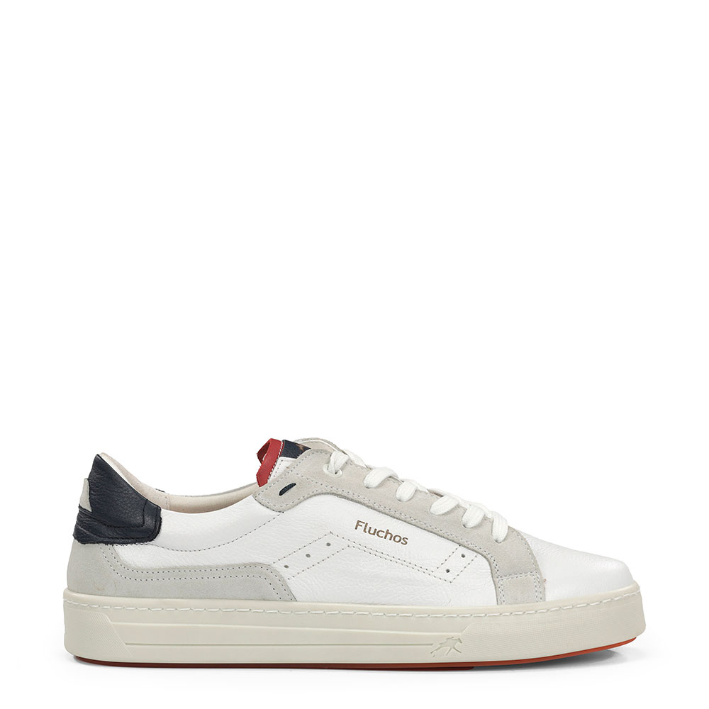 Fluchos Zapatillas Nemo Blancas F2216-SOFTY BLANCO+COM.1 , para Hombre