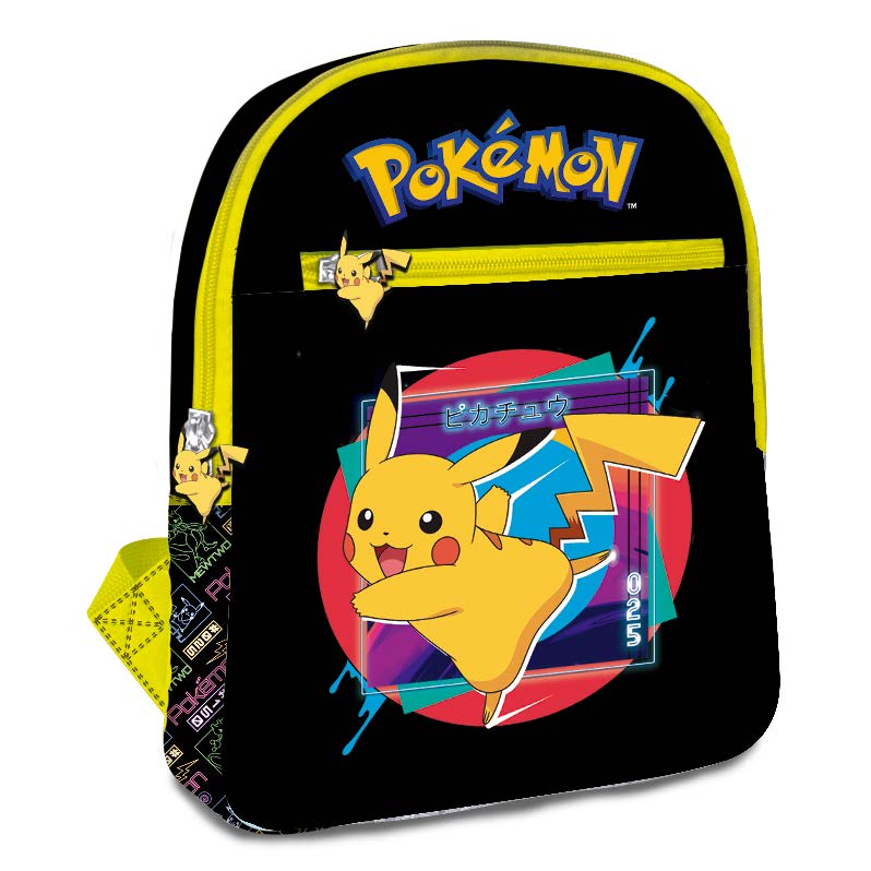 Mochila Mediana Pokemon 30Cm Producto Oficial Especial Regalos Para Todos
