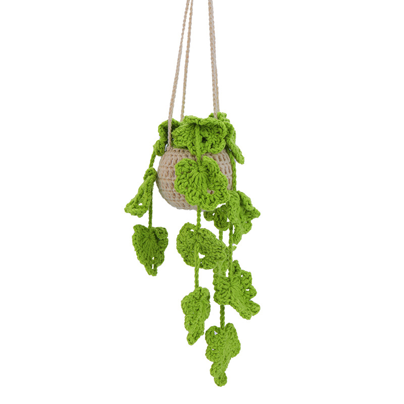 Macrame Plant Hanger Kit for Beginners, DIY Hanging Basket Planter with English Instructions, Cotton Rope for Home Decor