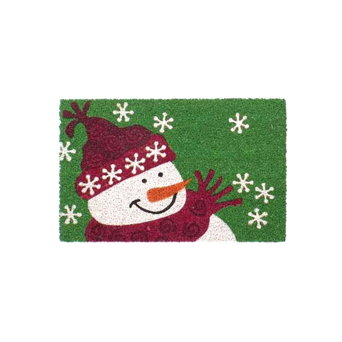 Felpudo de Navidad PLUS HOME con Fibra de Coco Natural - 60x40x1.50cm
