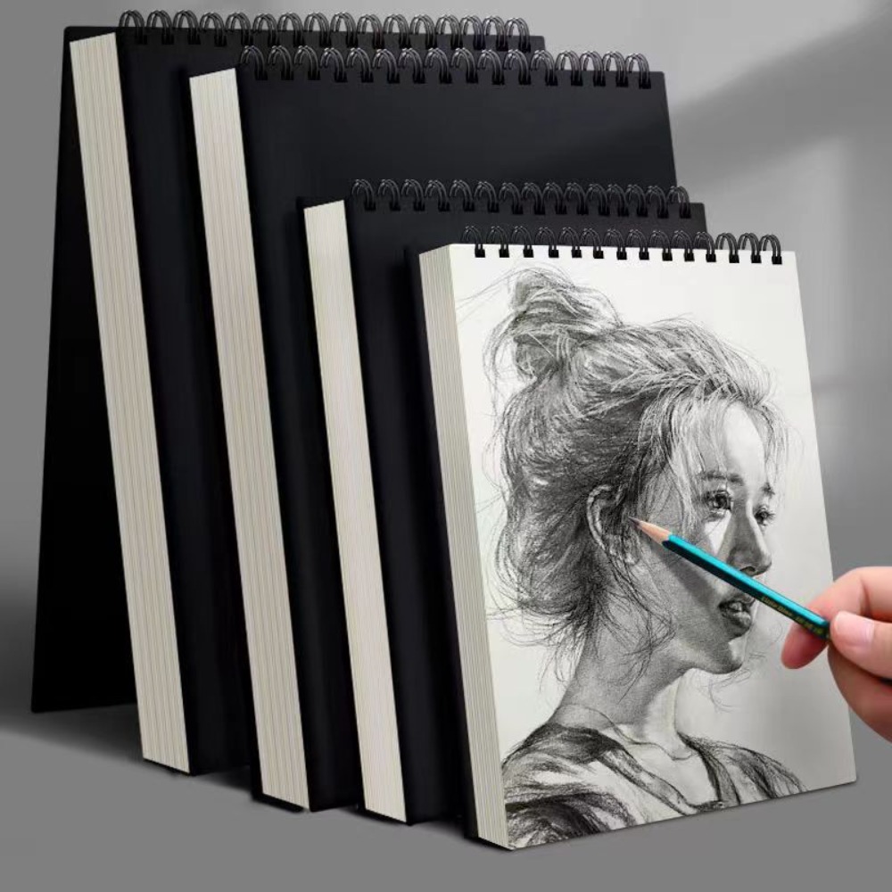 TK Cuaderno De Dibujo Eco-amigable 30 Hojas 8K 16K Papel Grueso Para Dibujos Y Pintura a Aceite A4 A5 A6 Tamaño Espiral