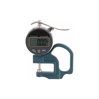 CA Medidor de espesor con pantalla digital de porcentaje, 0-12,7 mm, precisión de 0,001 mm
