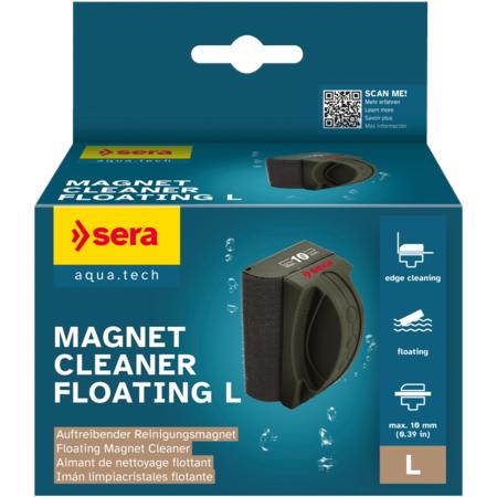 Sera Magnet Cleaner Floating L - Imán Flotante para la Limpieza de Cristales hasta 10 mm de Grosor