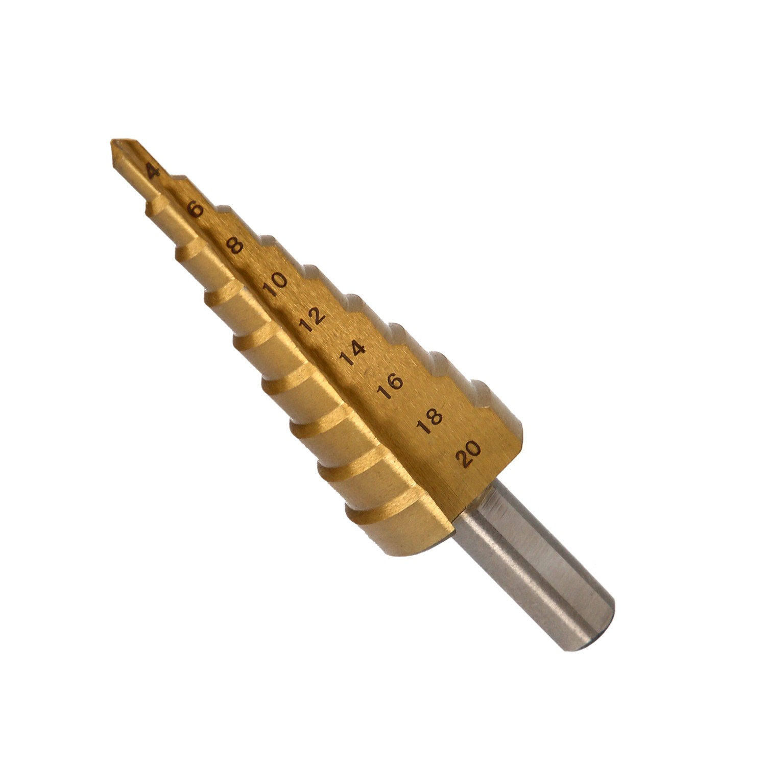 SANCO STORE - WOLFPACK LINEA PROFESIONAL Broca Escalonada Hss Ø 4 a 20 mm.