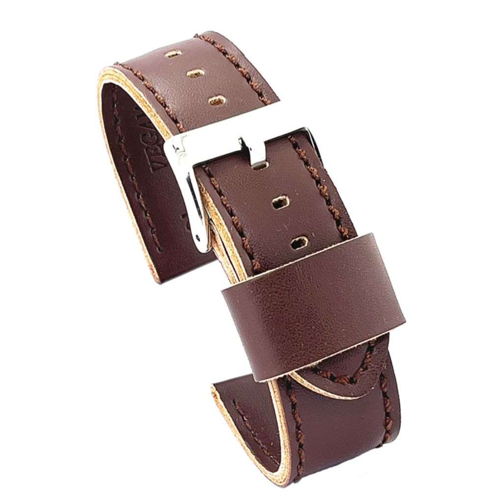 Correa Diloy de microfibra color Marron Correas Diloy