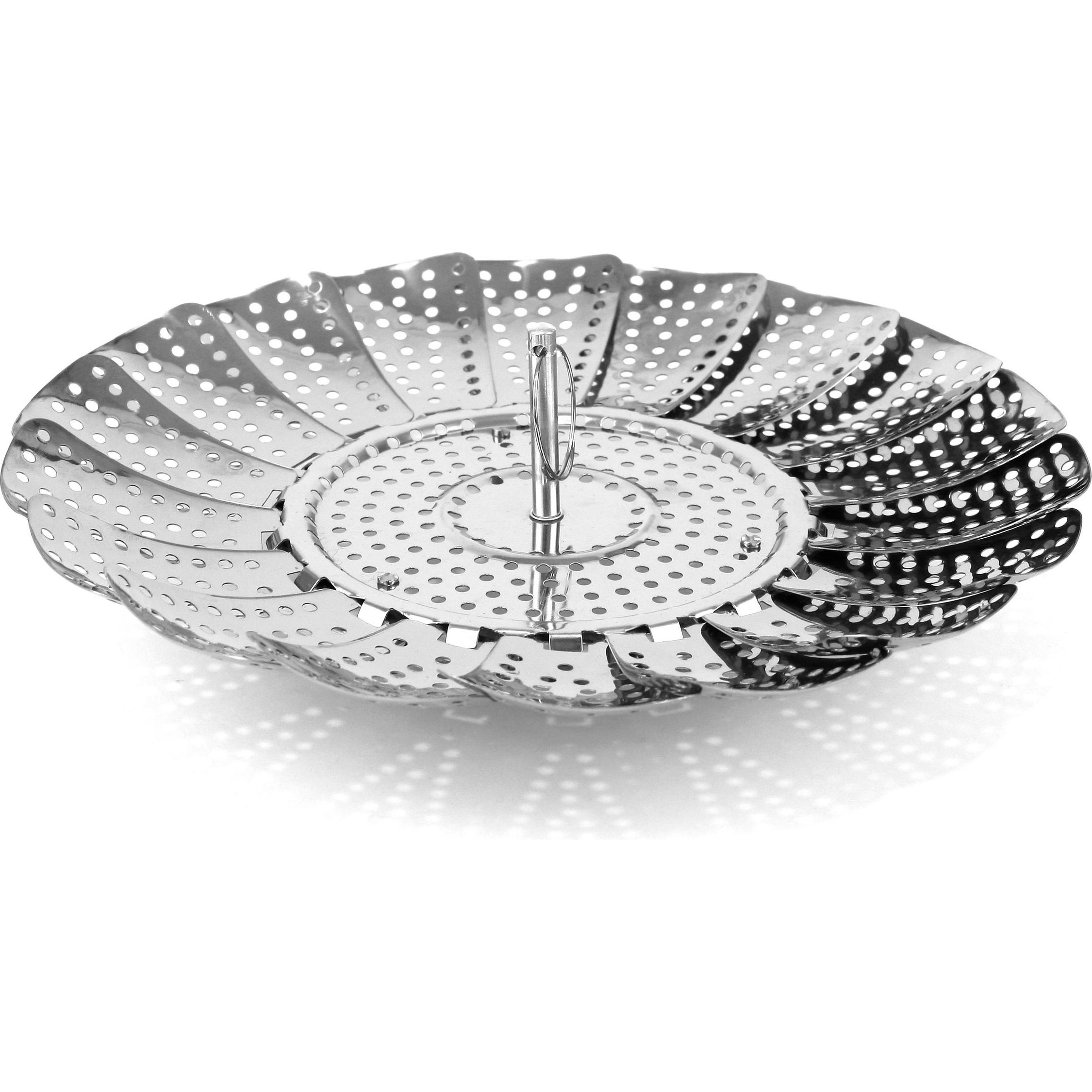 QUTTIN - Hervidor Verdura Inoxidable 22.5/14CM - Gran Capacidad, Cocción Rápida y Uniforme con Control de Temperatura Preciso | Amystyle