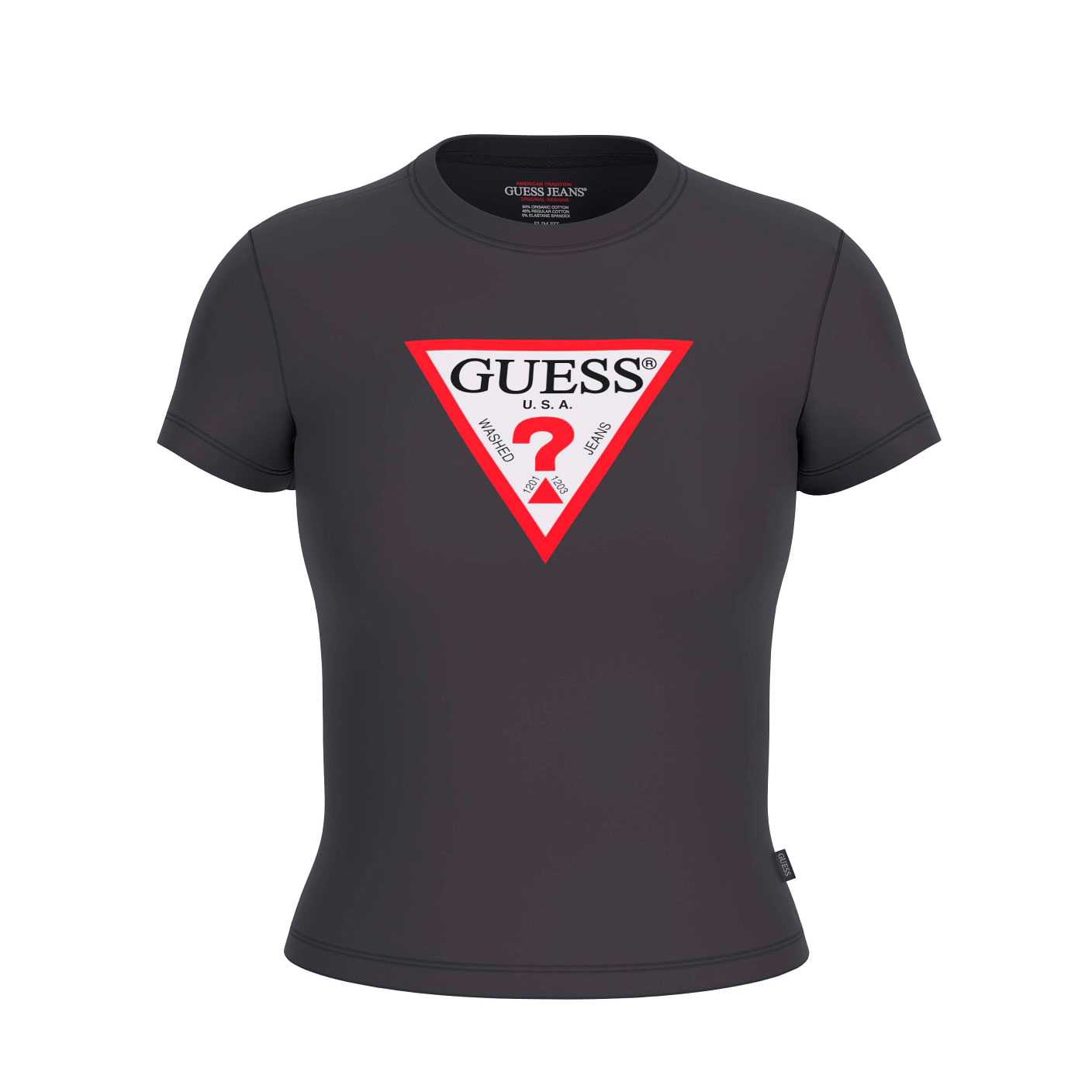 Guess Camiseta Negra W4YI04 J1314-JBLK , para Mujer