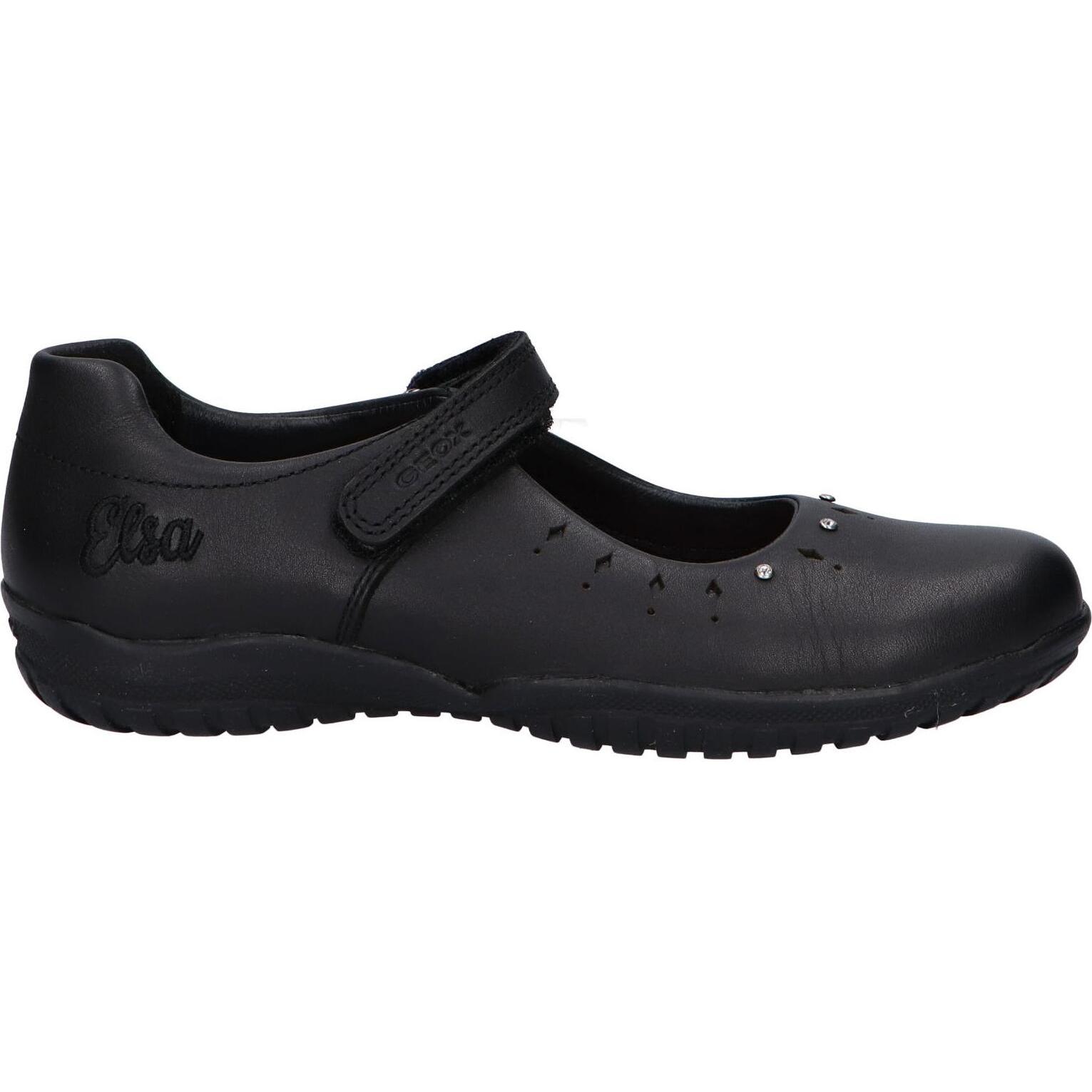 Geox girl's shoes j16a6b 00043 j shadow c9999 black