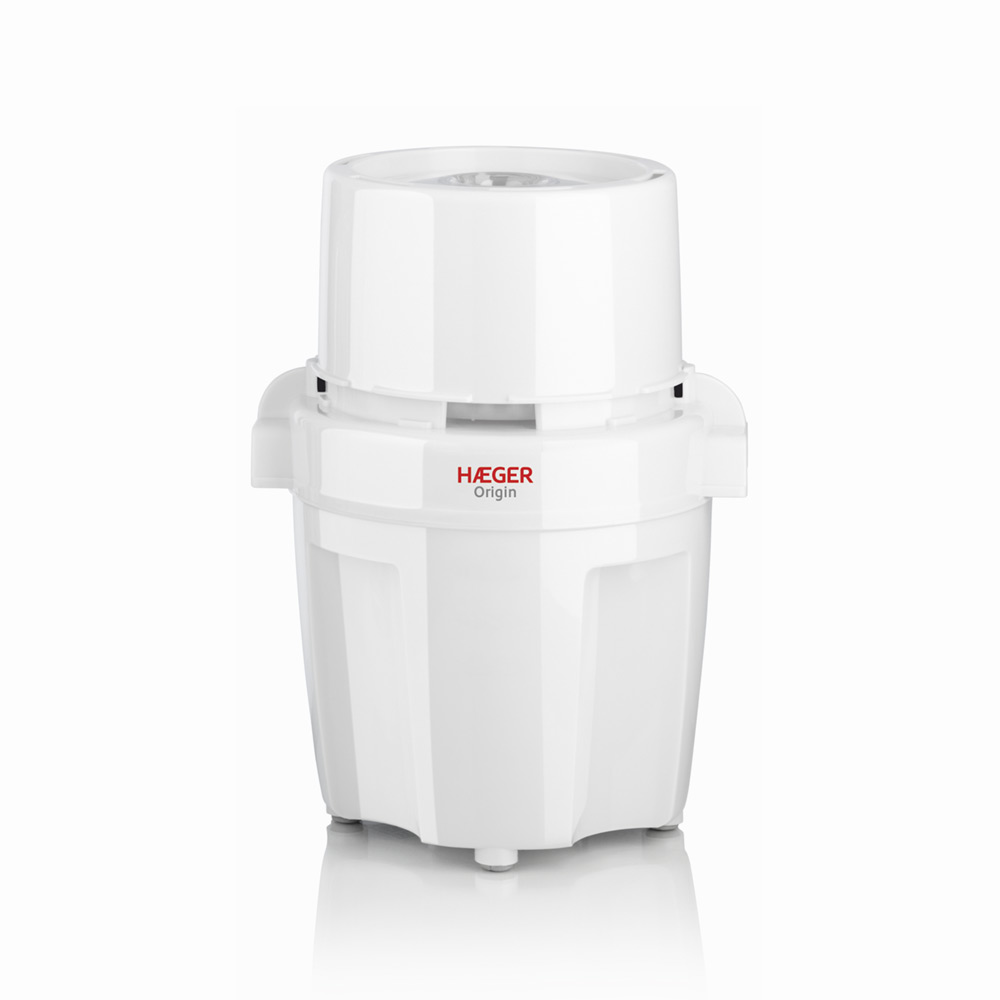 HAEGER ORIGIN – Picadora de Alimentos, 500 W, Cuchilla INOX