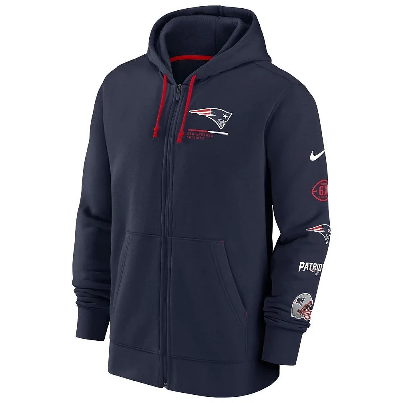 CHAQUETA CON CAPUCHA NEW ENGLAND PATRIOTS NIKE NFL PERFOMANCE