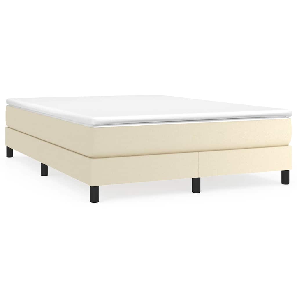 vidaXL Estructura de cama con somier cuero sintético  140x190 cm Multicolor