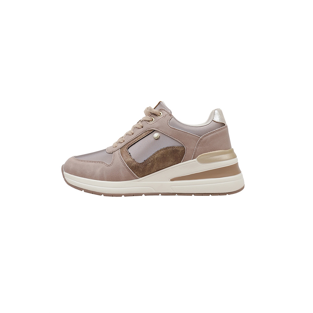 Xti 143451 Deportivas Con Cuña Mujer Beige