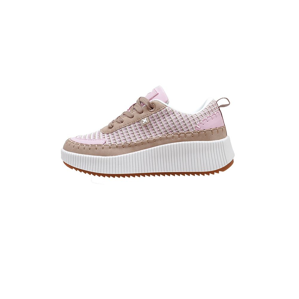 Xti 143257 Deportivas Con Cuña Mujer Beige