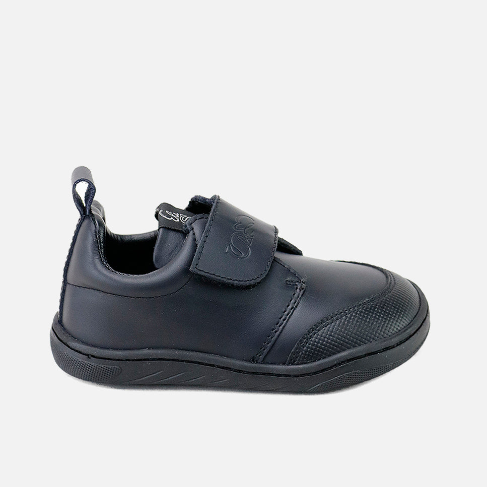 Deportivos colegiales barefoot piel napa azul Elisoft | Eli 1957