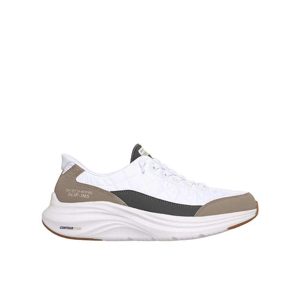 Skechers Contour Foam - Cozy Fit Zapatillas para hombre blanco y beige en sintético 85712