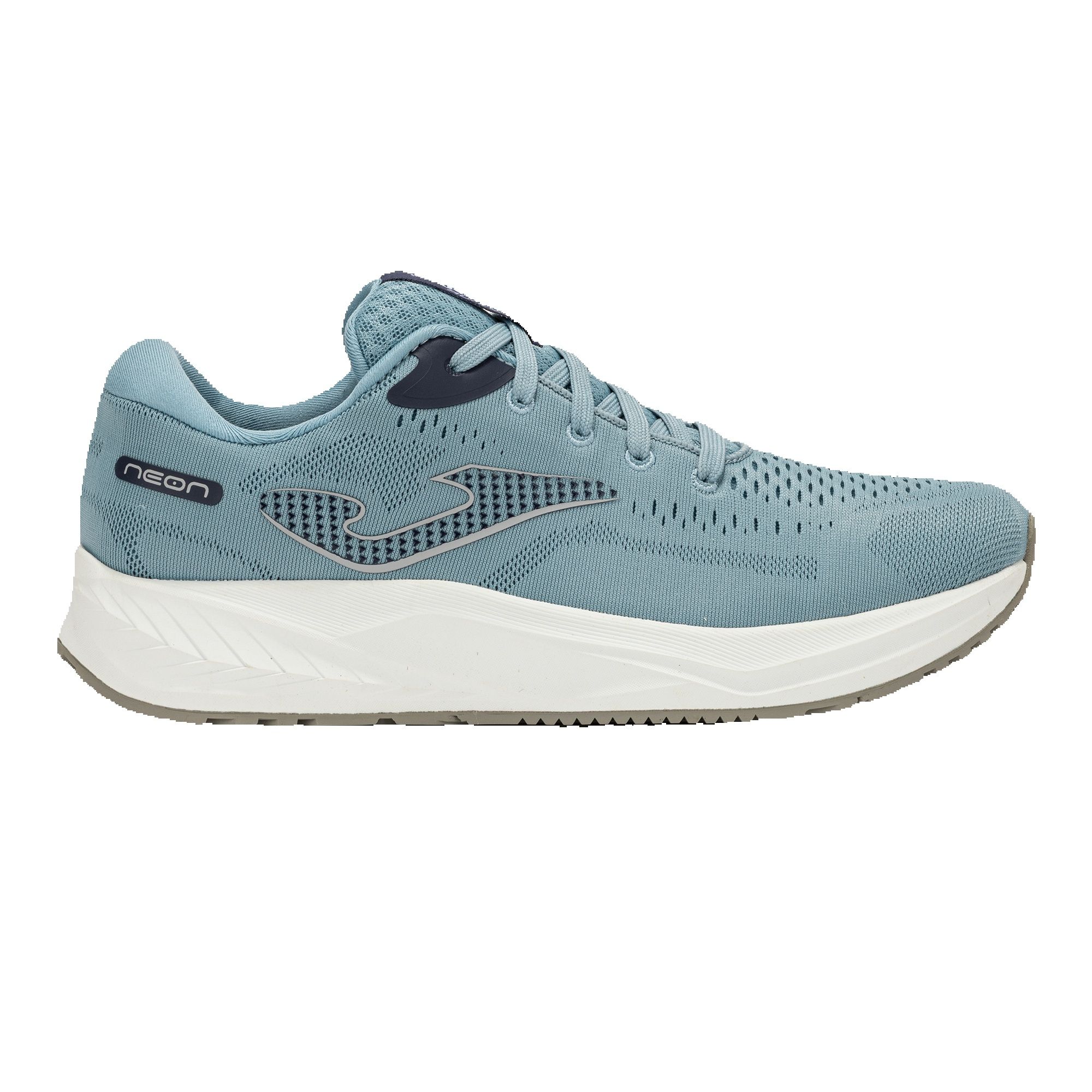 Joma - Zapatillas de running NEON MEN 2505 CELESTE para hombre, ligera y transpirable con malla técnica y gran amortiguación