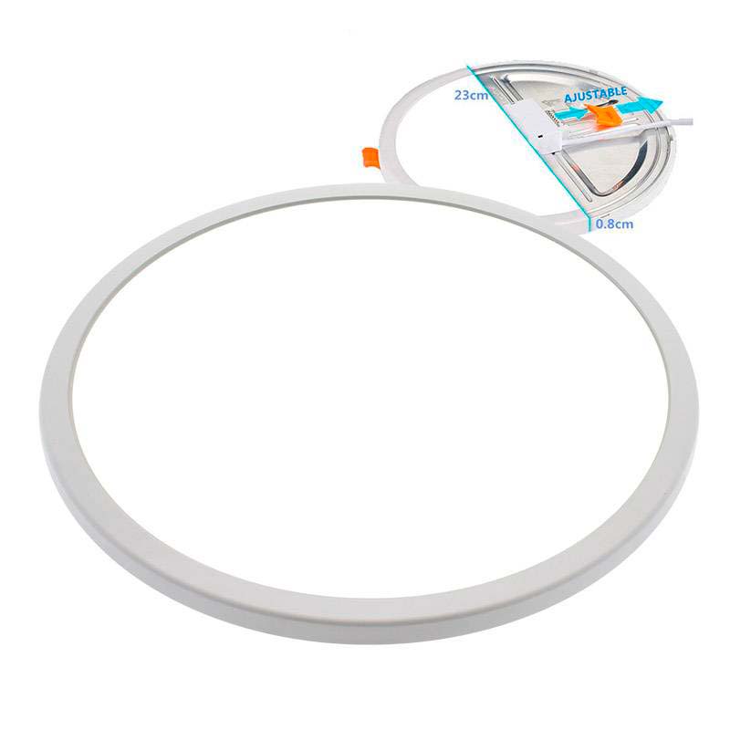 LEDBOX Downlight / Plafón Led KRAMFOR EPISTAR 20W Ajustable, Blanco neutro. Iluminación interior Led, Downlights Led