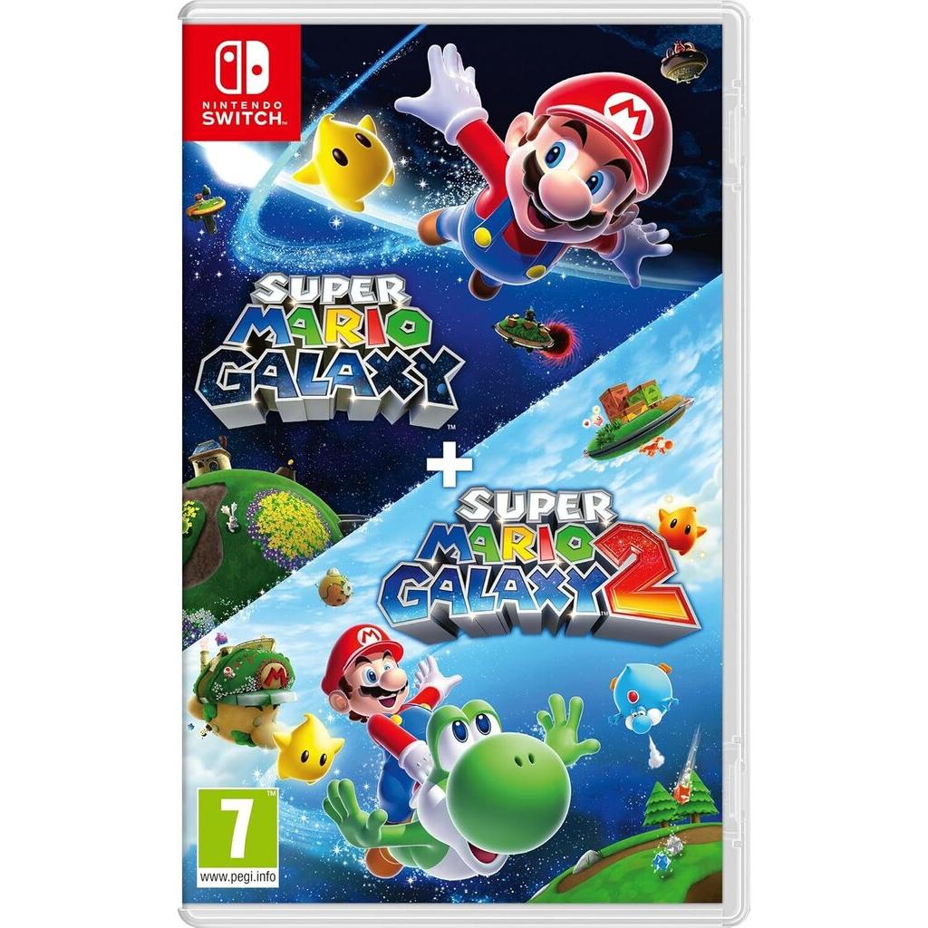 Super Mario Galaxy + Super Mario Galaxy 2 SWITCH - Versión Española - Nuevo Precintado - Nintendo