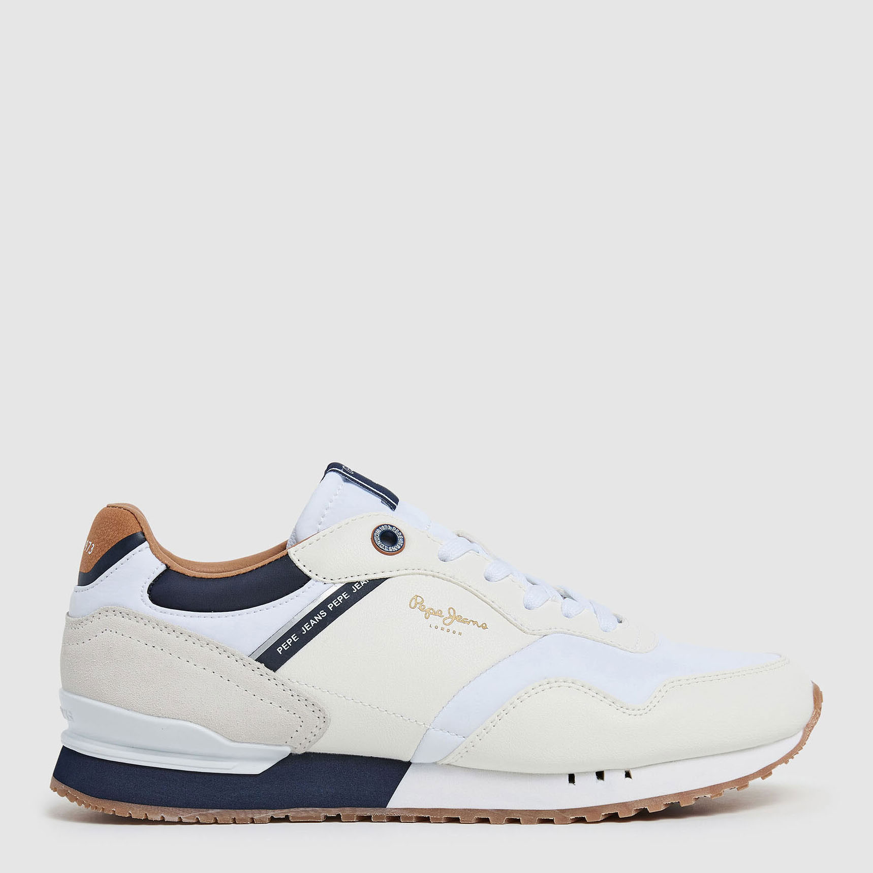 Pepe Jeans Zapatillas London Court  Blancas PMS40002-800 , para Hombre
