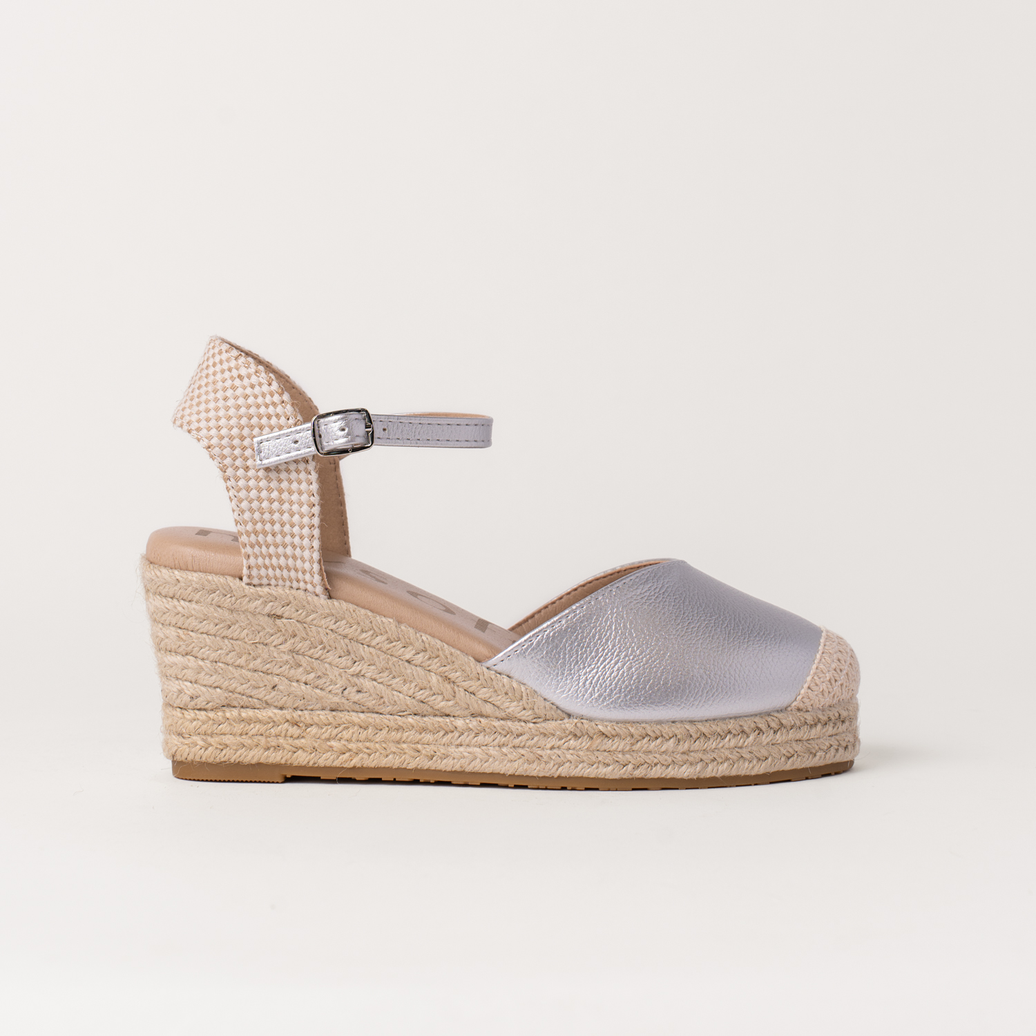 Mysoft 25M150 Alpargatas con cuña de mujer planta confort