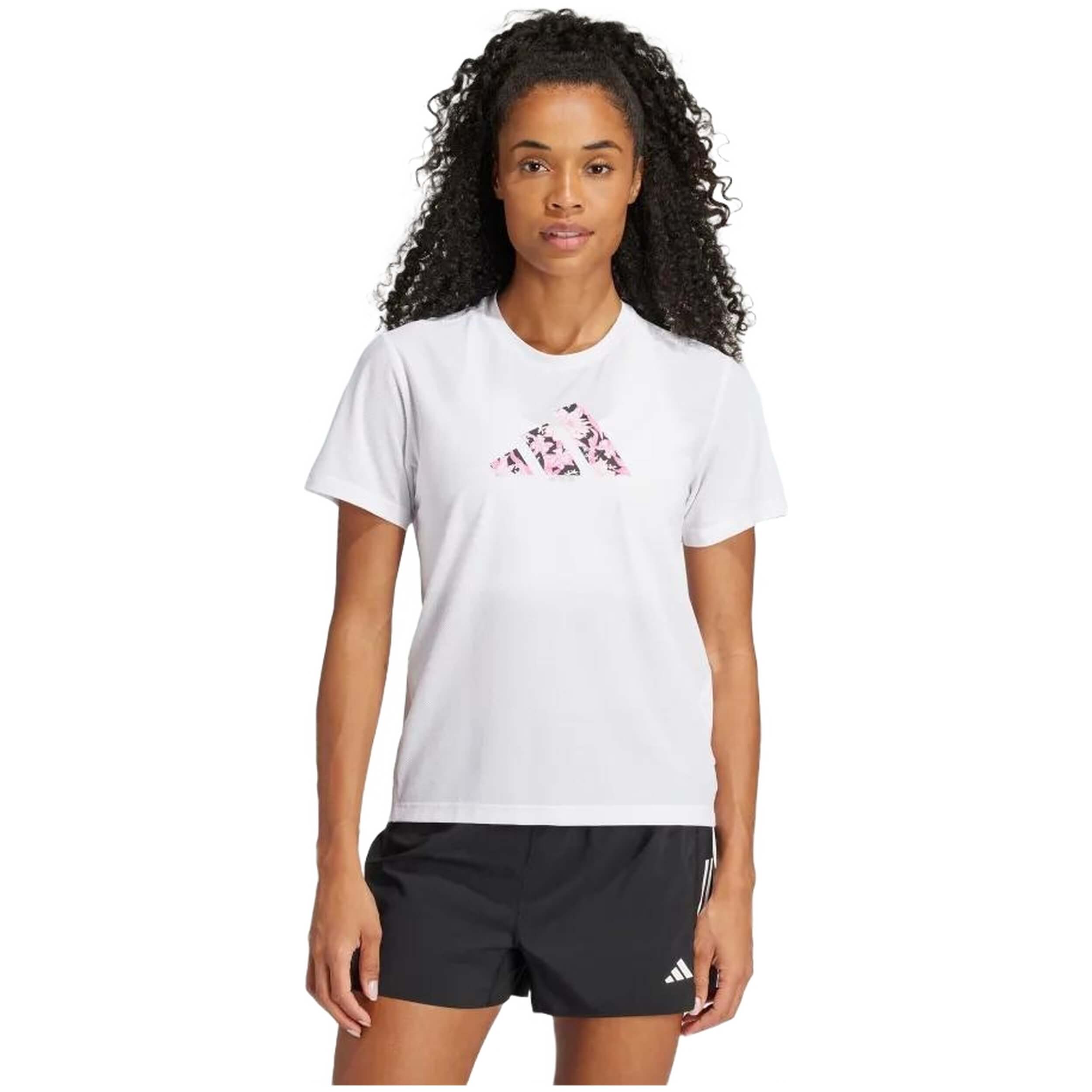Camisetas De Manga Corta Adidas modelo IZ0186 para Mujer en color Blanco