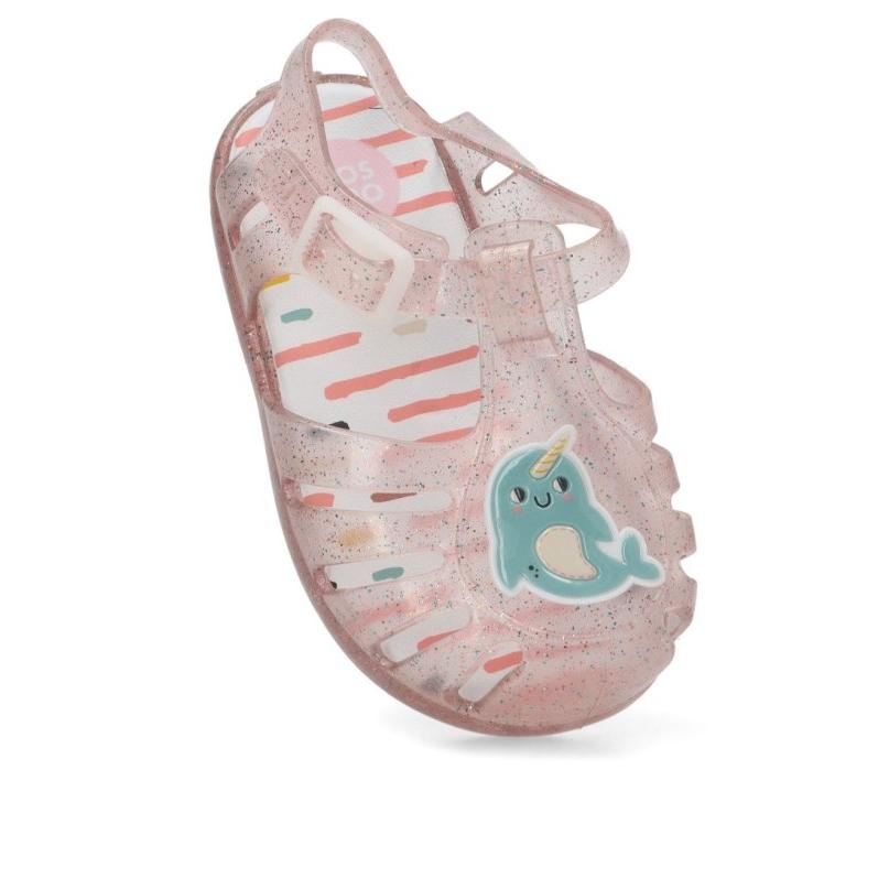 Chanclas Sandalias Playa Sandalia Playa Gioseppo - Niña - Suela Plana - Modelo Sosua - Color Rosa