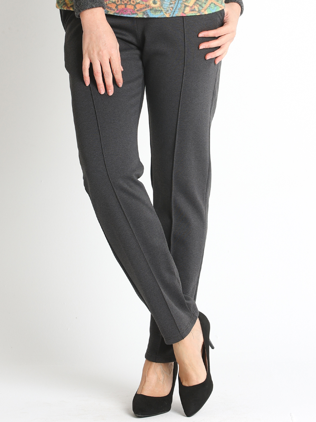 370027N  PANTALON TEJIDO TUBULAR NERVIO