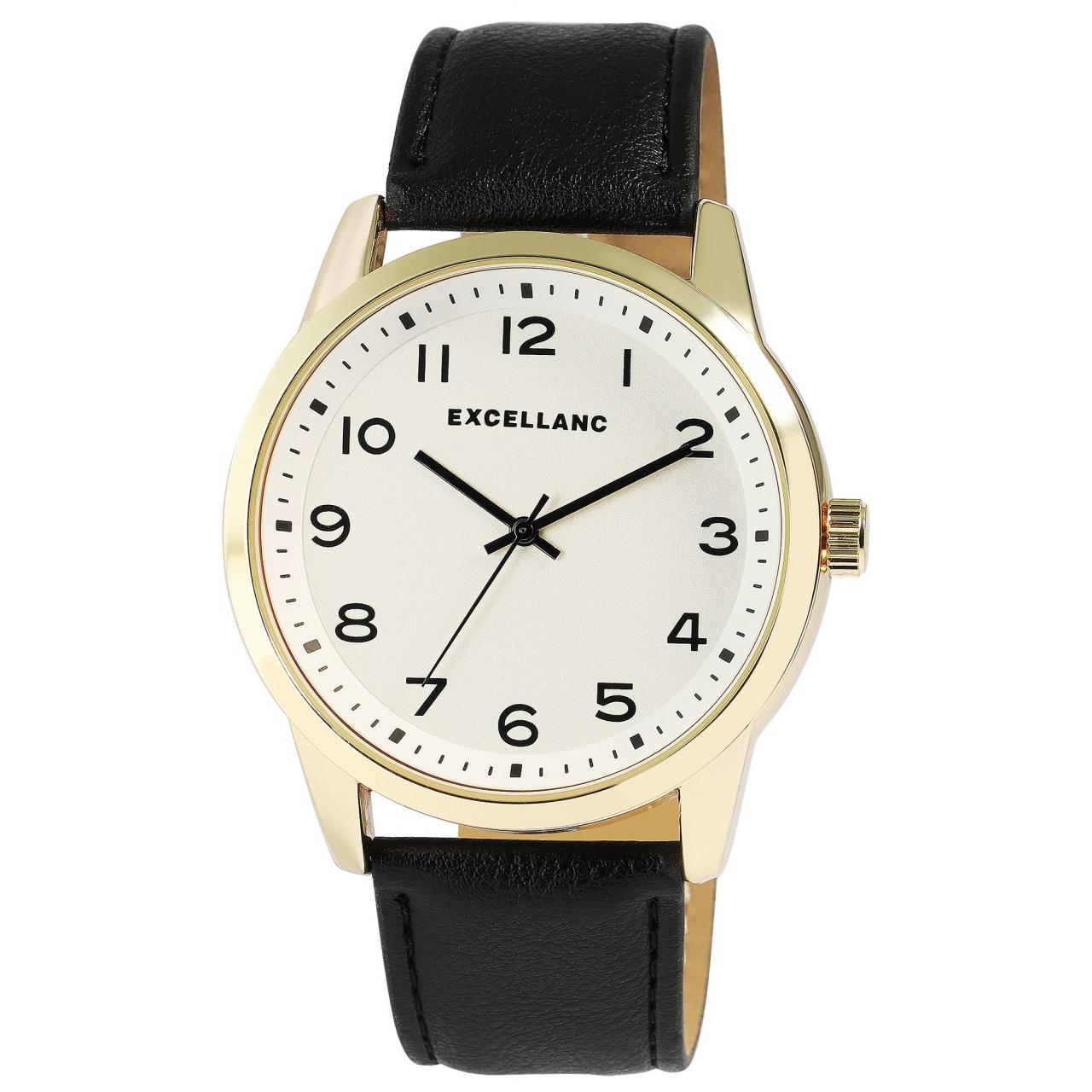 Reloj Excellanc® Hombre com Bracelete em Pele Sintética - 0275