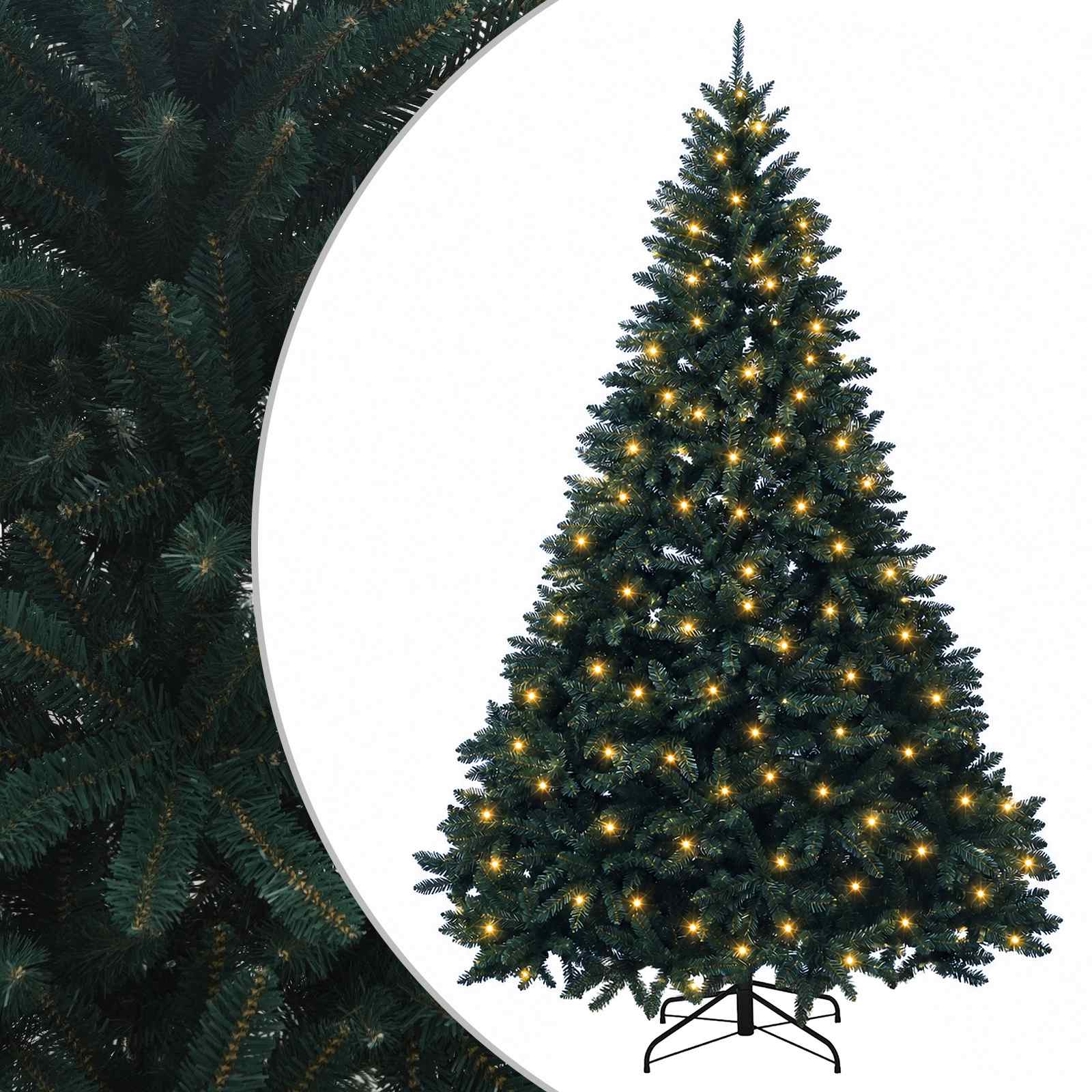 vidaXL Árbol de Navidad artificial con ramas articuladas 300 cm