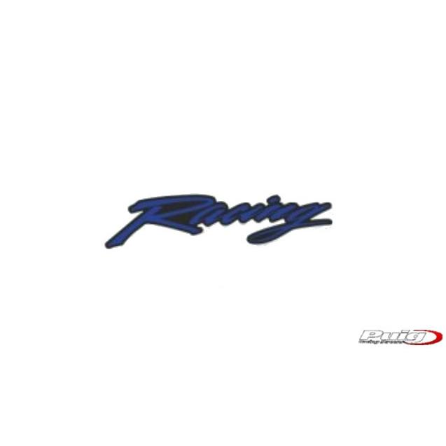 Pack 10 Unidades Logos Adhesivos Vinilo Con Texto Racing 4040A