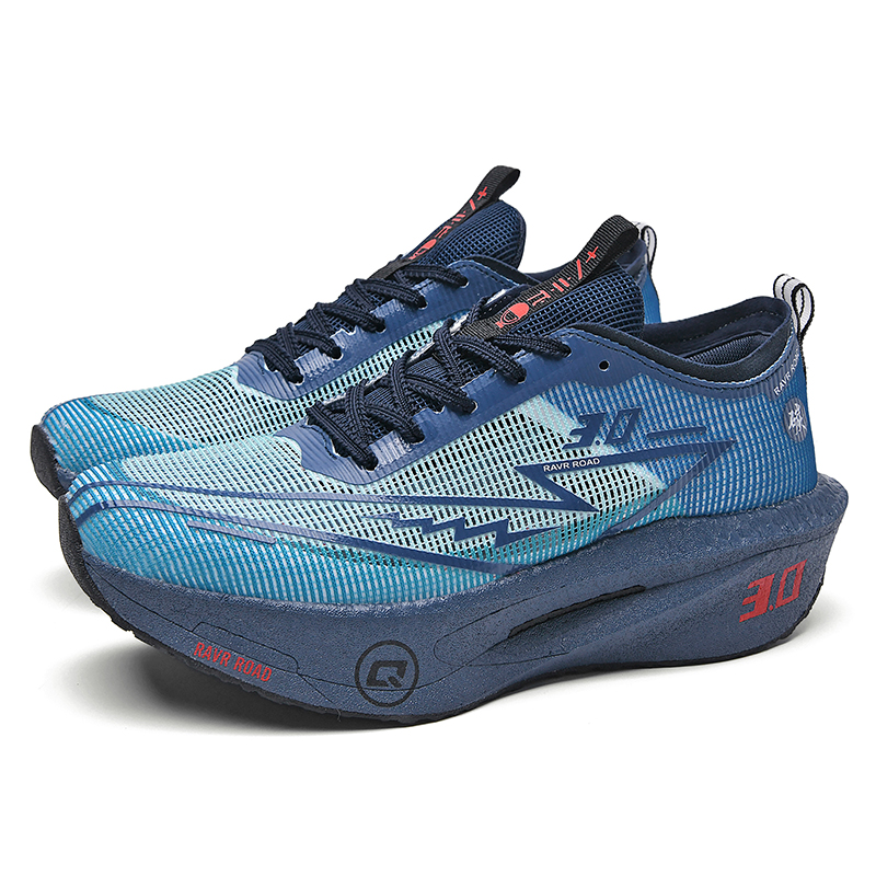 TK Zapatillas De Tenis Para Mujer Transpirables De Malla Con Tablero De Carbono Zapatillas De Correr Al Aire Libre Con Suela De Goma Cómodas Para Ejercicio