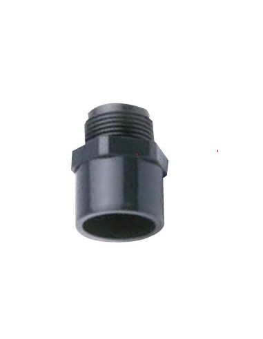 Enlace PVC H Ø25 M Ø32 x M 1" Presión Encolar Crearplast EMP251