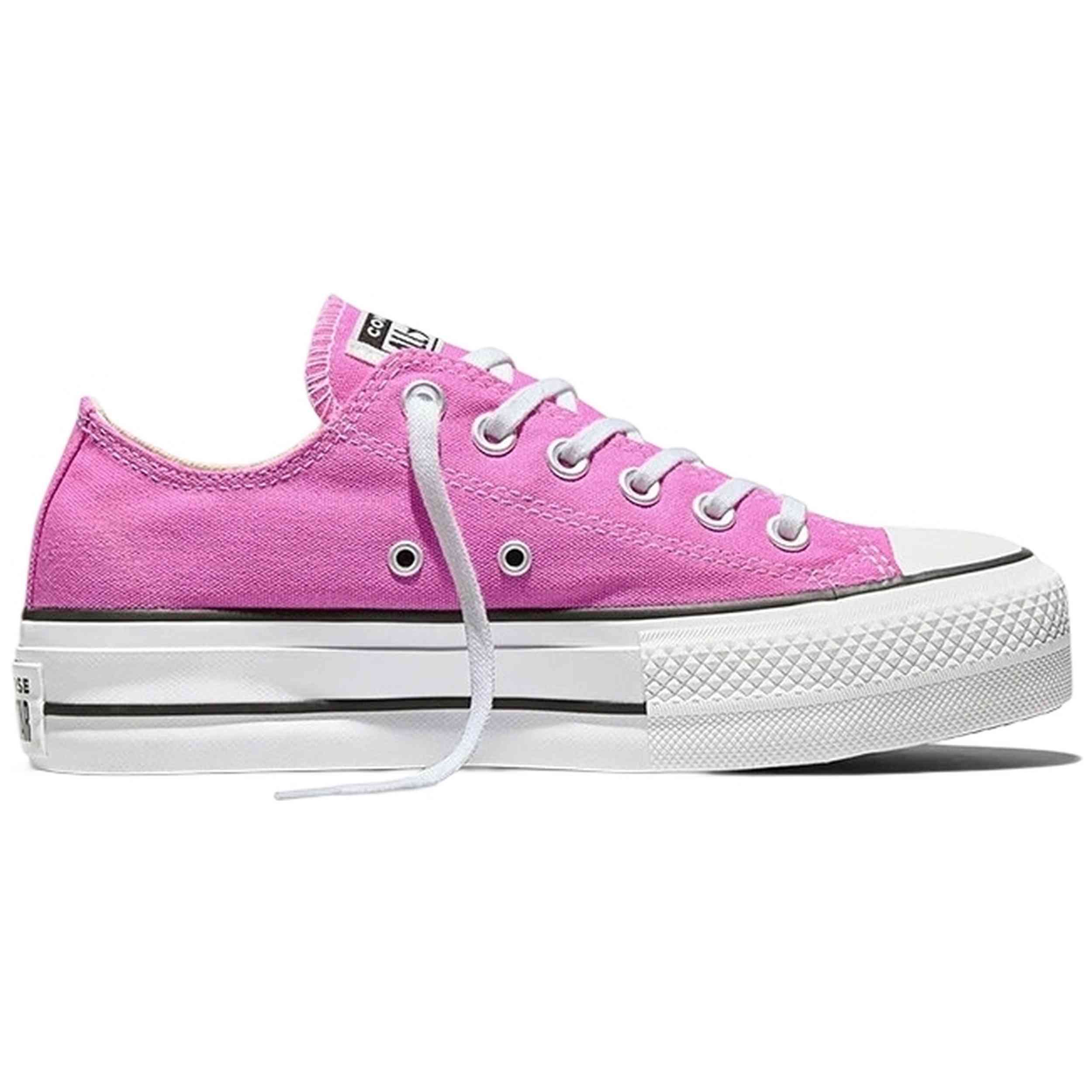 Zapatillas Converse modelo CONVERSE Chuck Taylor All Star Lift Ox Shocking - Zapatillas para Mujer en color Rosa