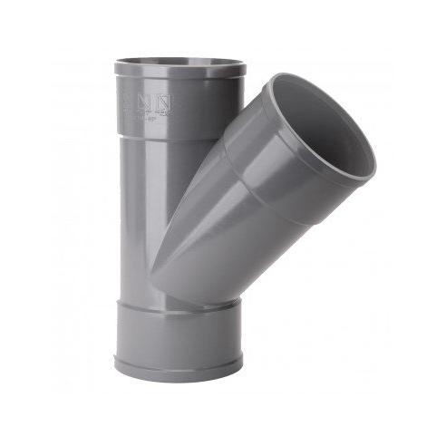 Derivación PVC Evacuación H-H Ø 50 - 45º Crearplast DP5045