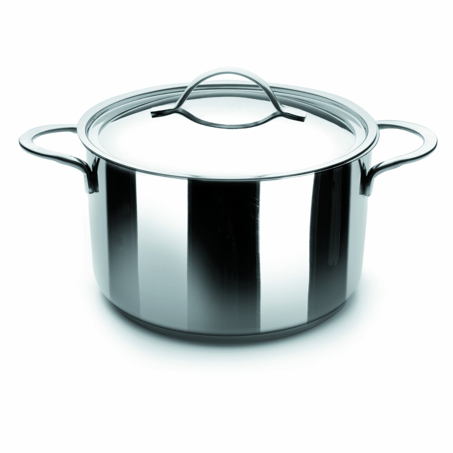 IBILI - Olla con tapa noah, 24 cms, Acero inoxidable 18/10, Apta para induccion