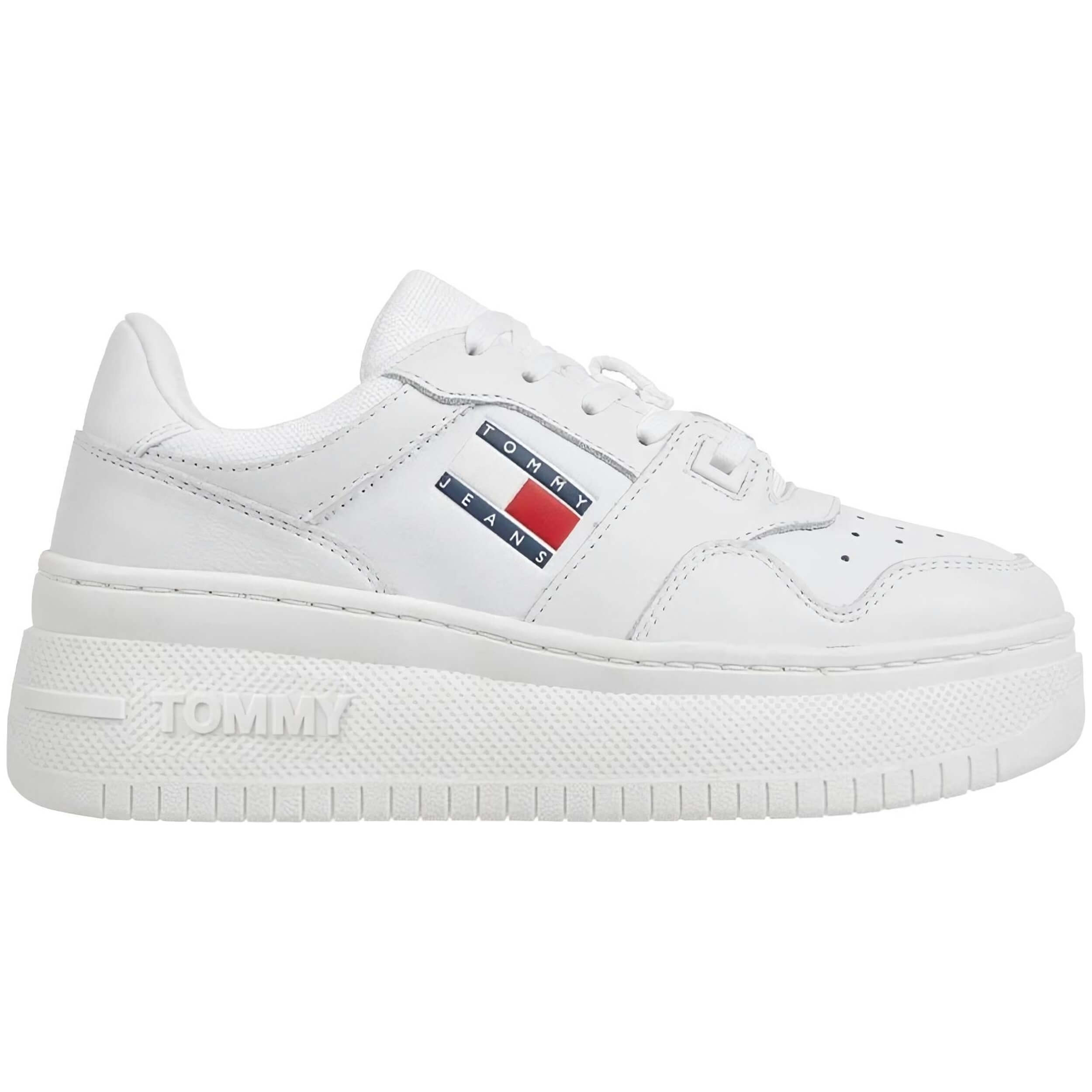 Zapatillas Sneakers Tommy Hilfiger modelo EN0EN025360K4 para Mujer en color Blanco