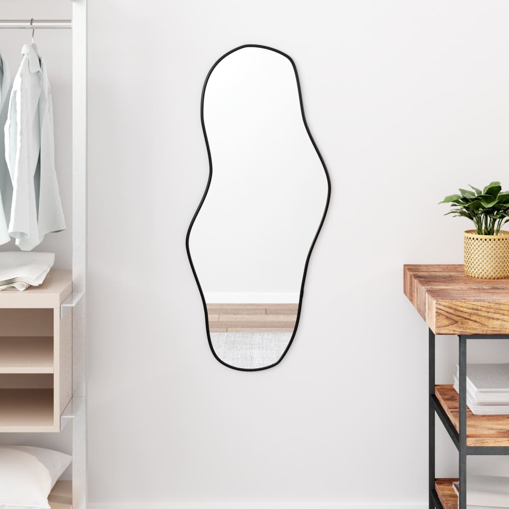 vidaXL Espejo de Pared Dorado Colgante Dormitorio Tocador Salón Decoración Color Dorado,  Negro,  Plateado y mas