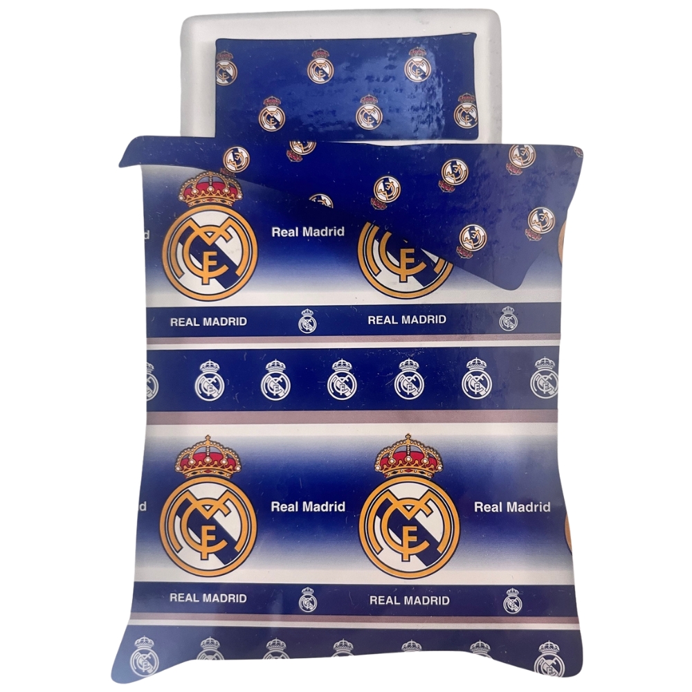 Funda Nórdica Real Madrid Cama 90 cm. (2 Piezas)