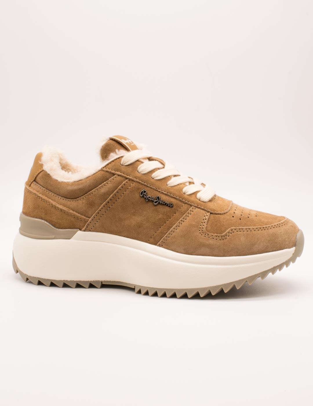 Deportivo Pepe Jeans PLS600022-859 Kimi Tobacco de Mujer