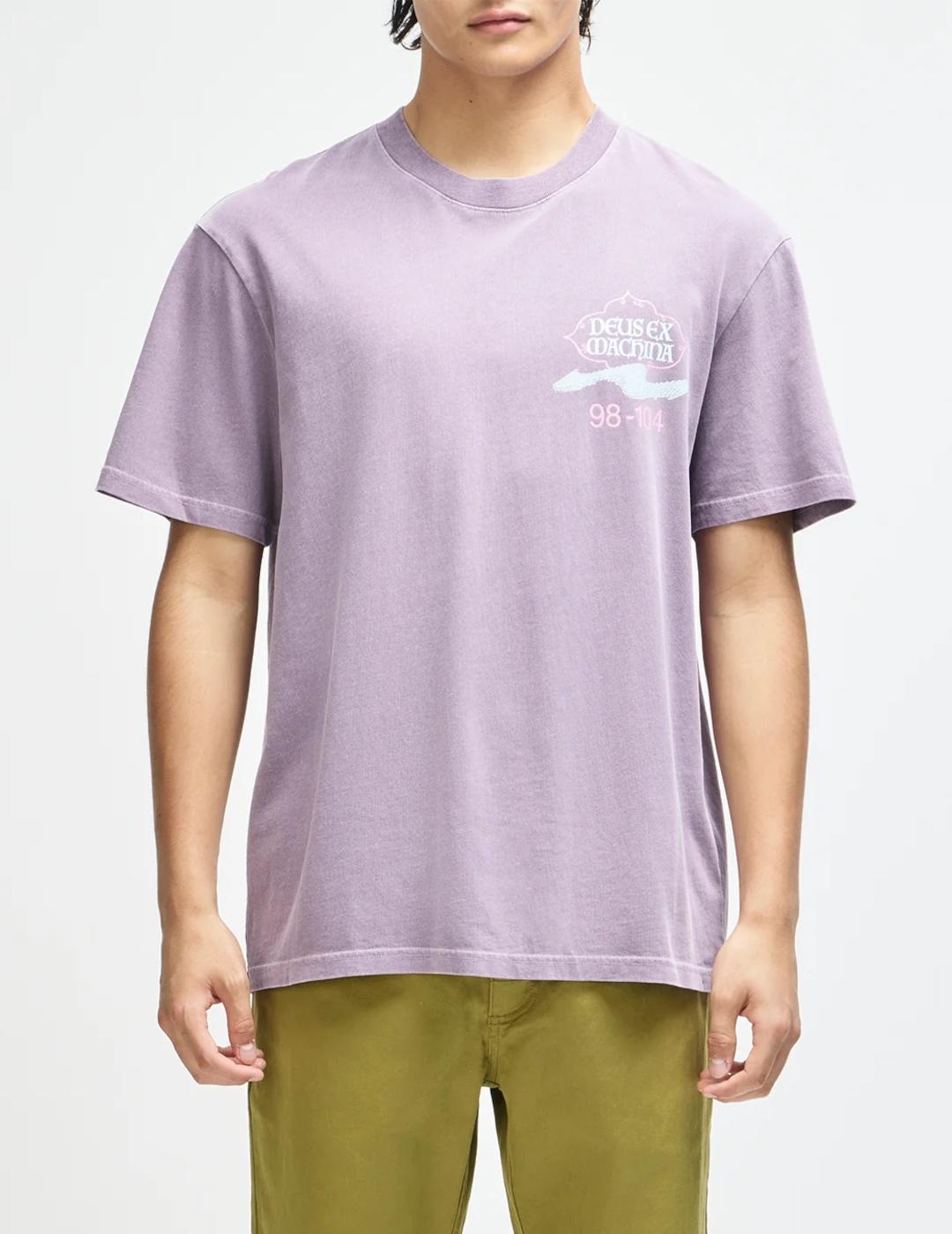 DEUS CAMISETA LILA EASY PEACEY