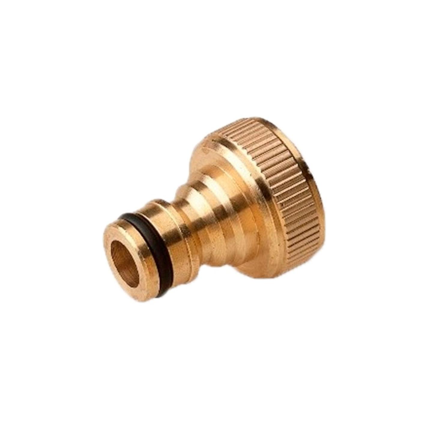 JARDIN202 - Racor Grifo de laton. Rosca Hembra.R.H. 3/4" - 1/2