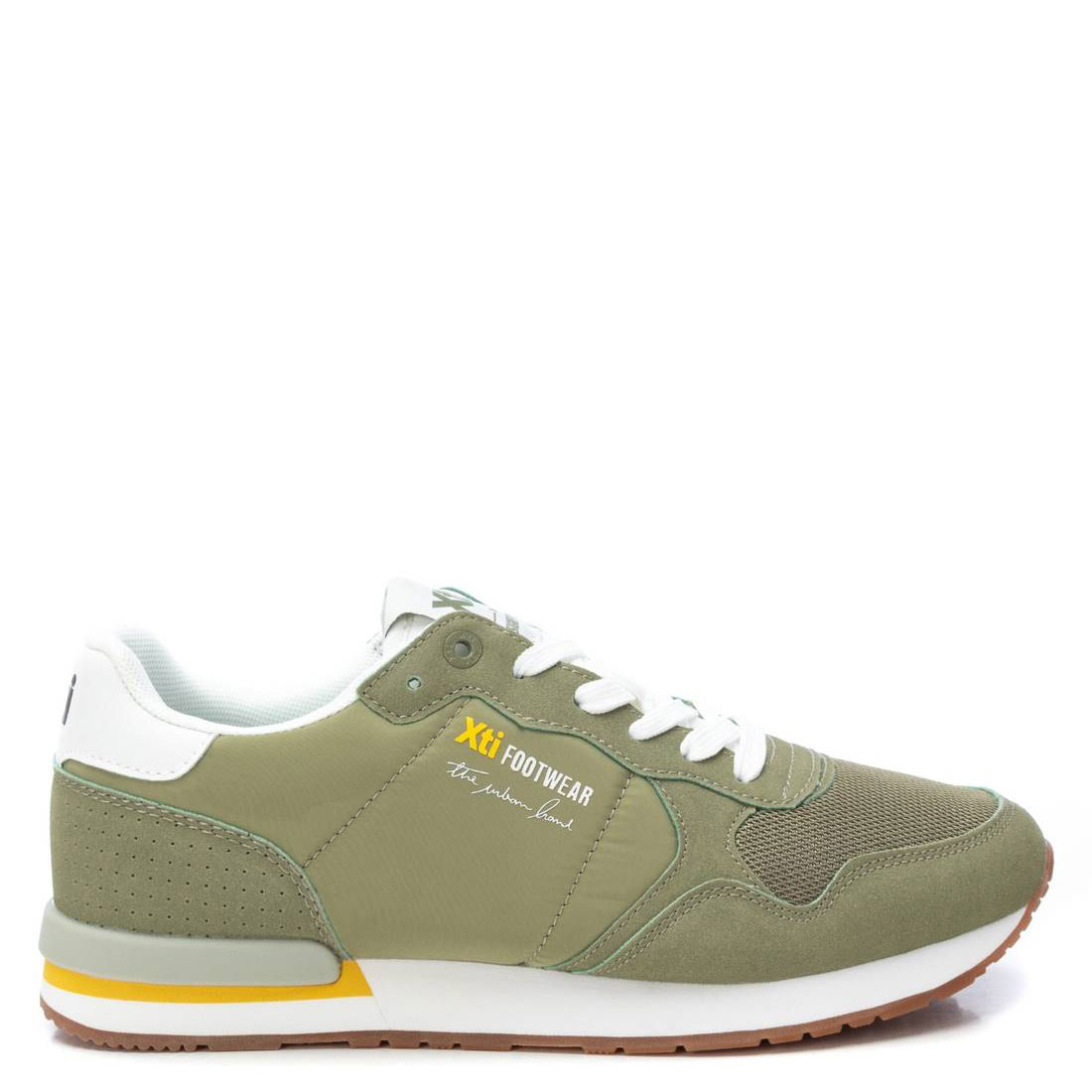 Xti Zapatillas Khaki 141211-KAKI , para Hombre