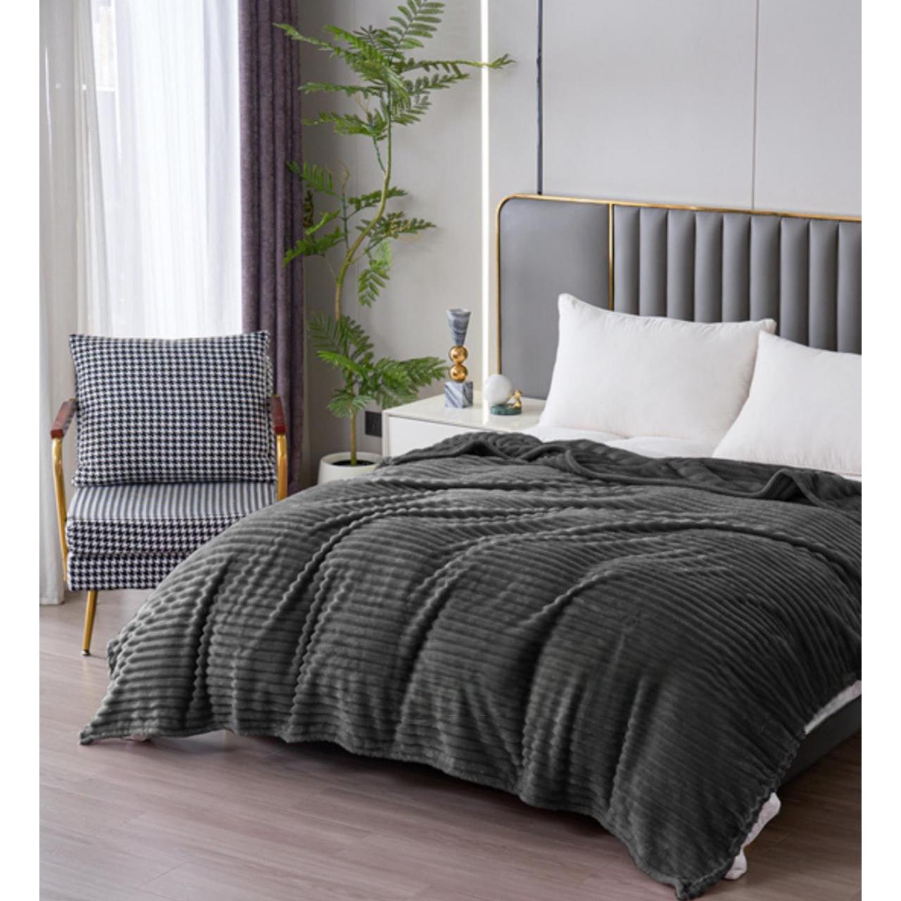 Manta suave en franela  Multiusos para Sofá y Cama (130x160cm) (160x220cm) ( 220x240cm)