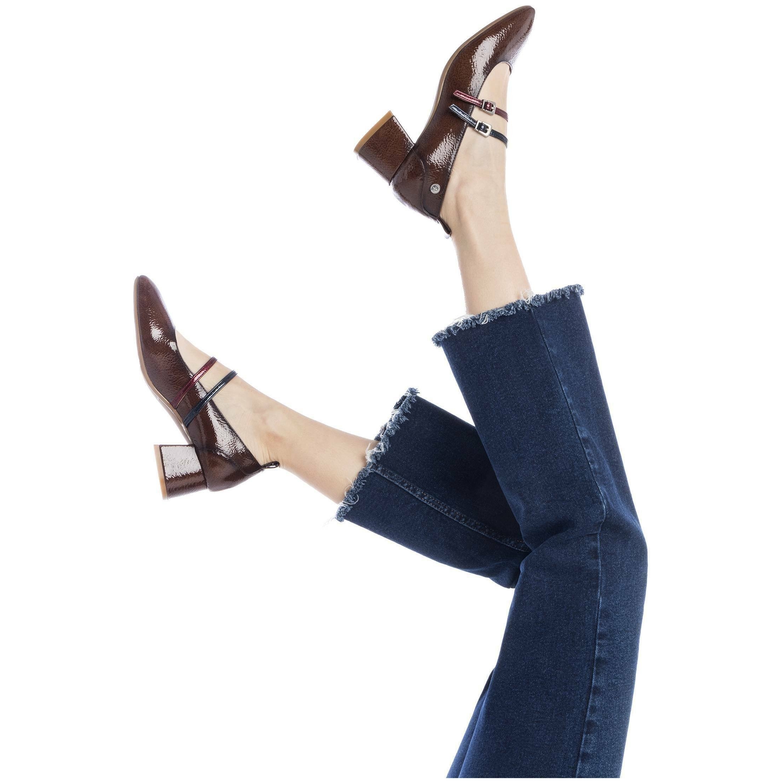 Sandalias De Tacon Xti modelo 147-14425503 para Mujer en color Marron