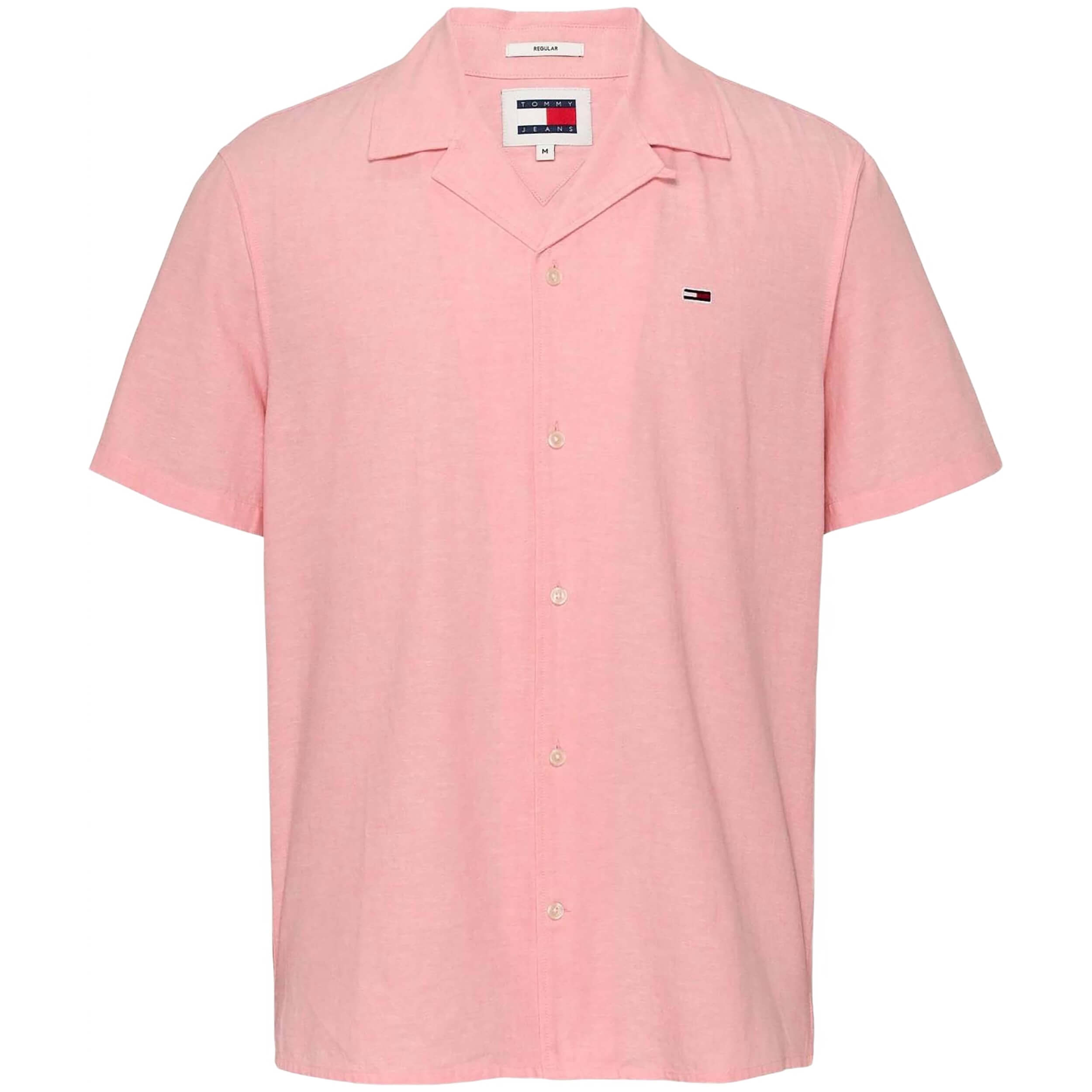 Camisas Tommy Hilfiger modelo DM0DM18963-TIC para Hombre en color Rosa